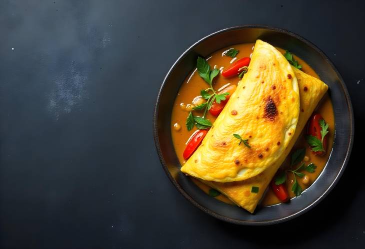 Healthy Start Veggie Stuffed Egg Omelette